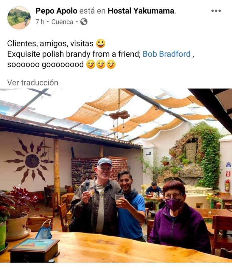 Hostal Yakumama Cuenca Exteriör bild